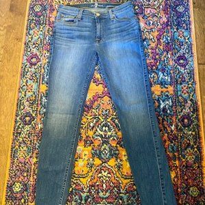 7 FOR ALL MANKIND GWENEVERE SKINNY JEAN // SZ 27